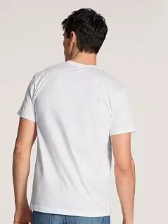 Комплект футболок с идеальной посадкой и гладкой поверхностью (2шт) Calidа 14341к_001 Белый 1